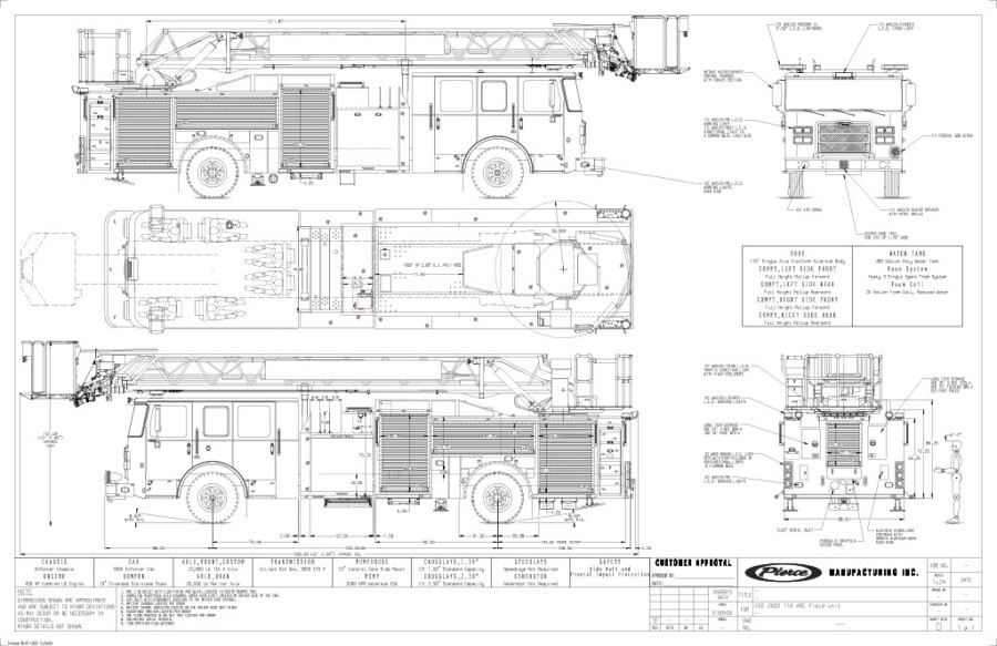 Pierce 110' Ascendant Platform | Fire Truck Inventory