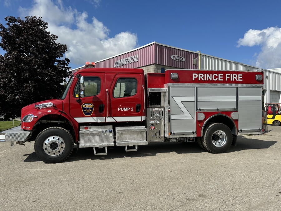 New Pierce Pumper Placed in Service in Benedict, MD for