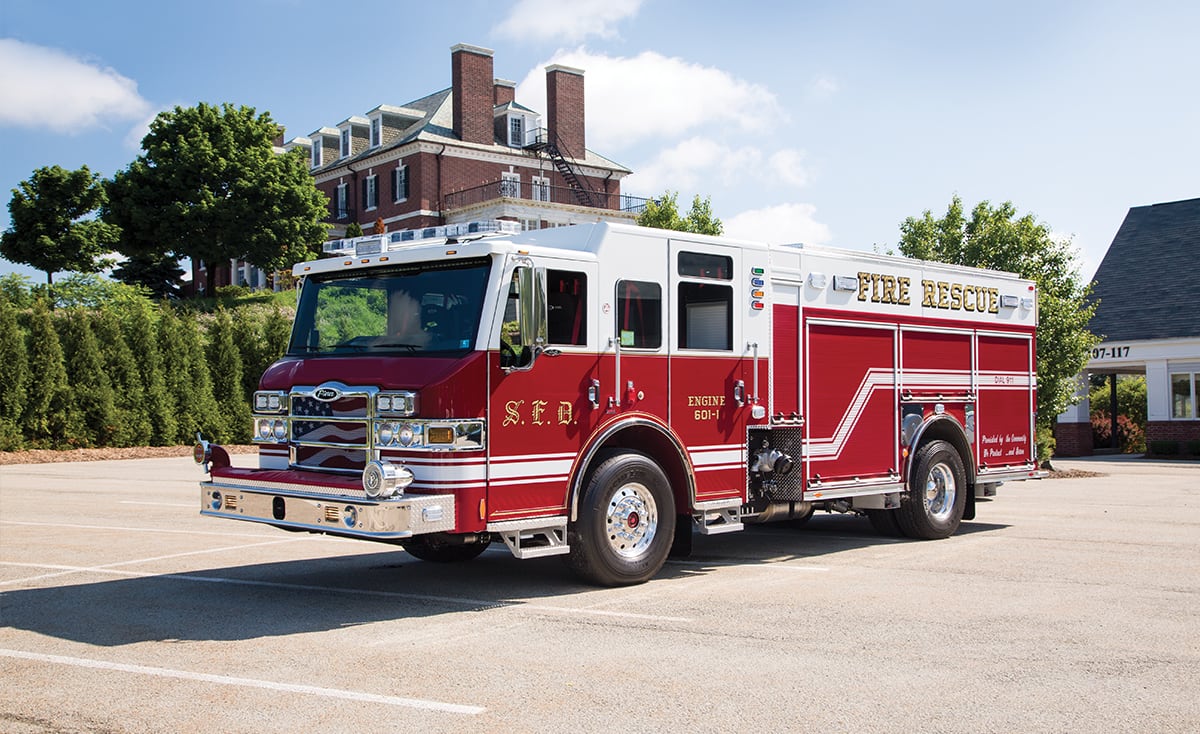 fire apparatus rescue truck