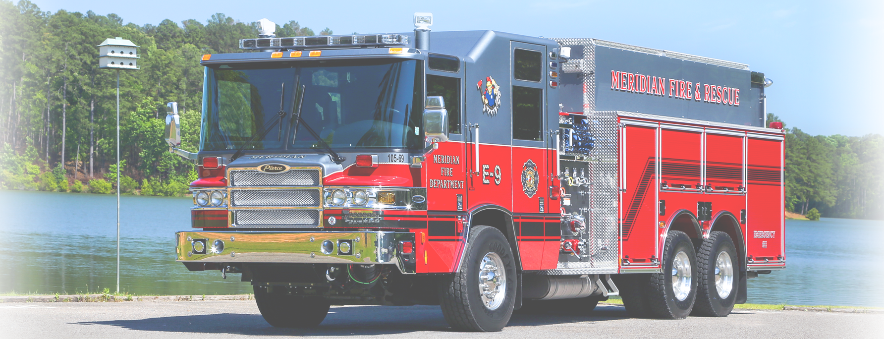 meridian fire and rescue fire truck tanker