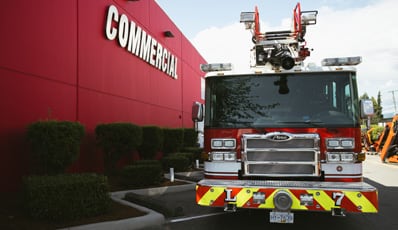 commercial truck equipment fire truck