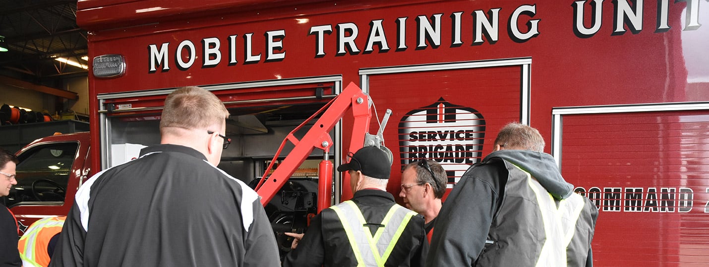 fire truck training